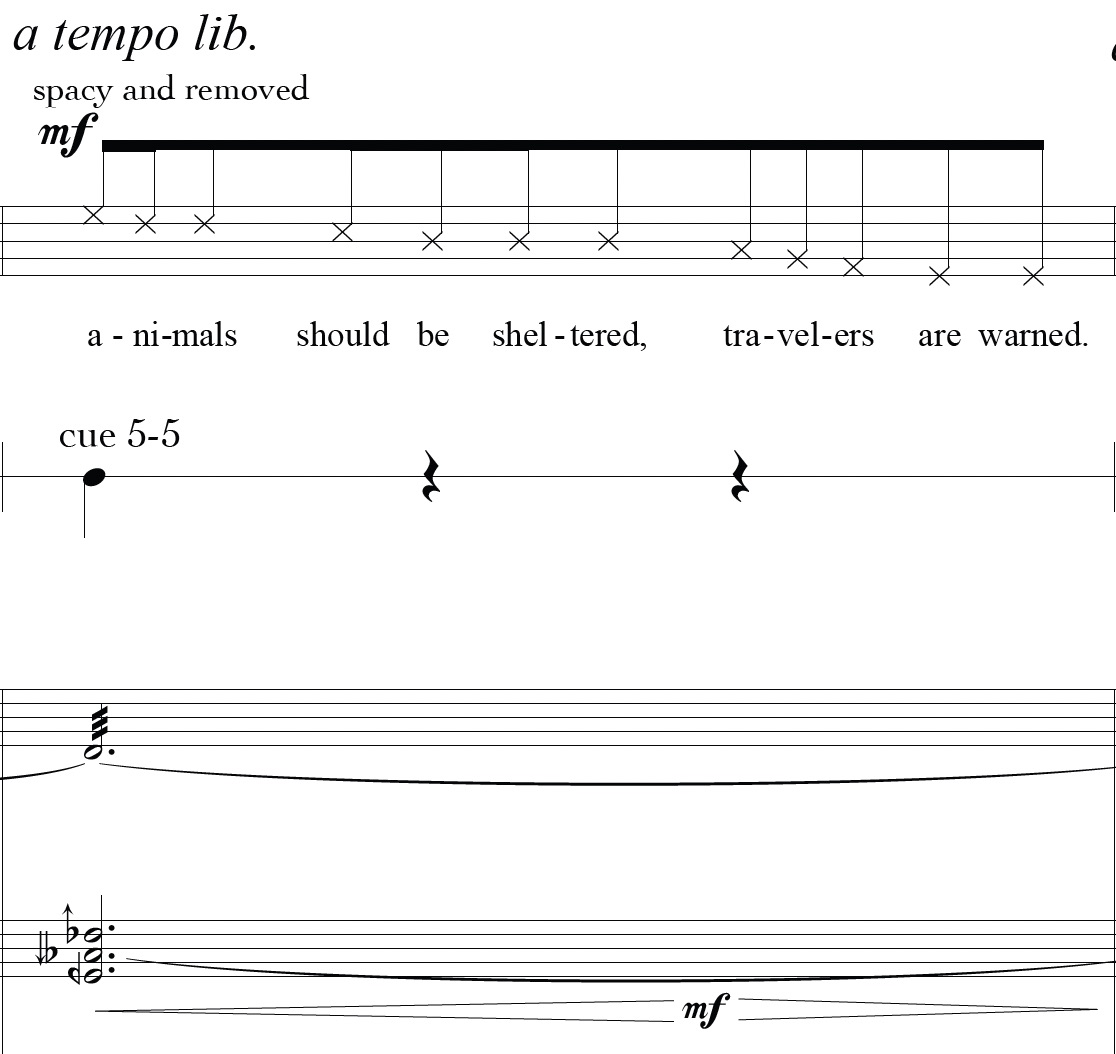 Five Weather Reports (solo version)