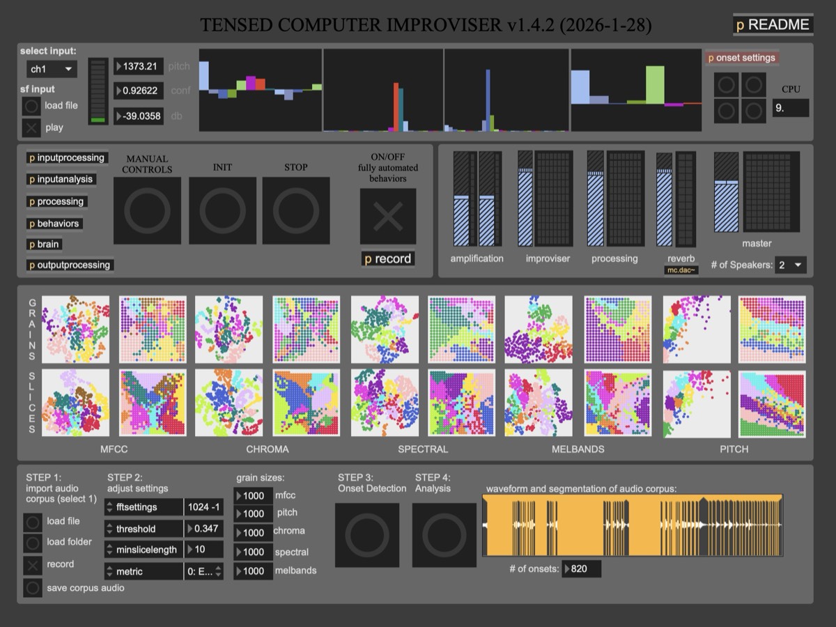 Tensed Computer Improviser